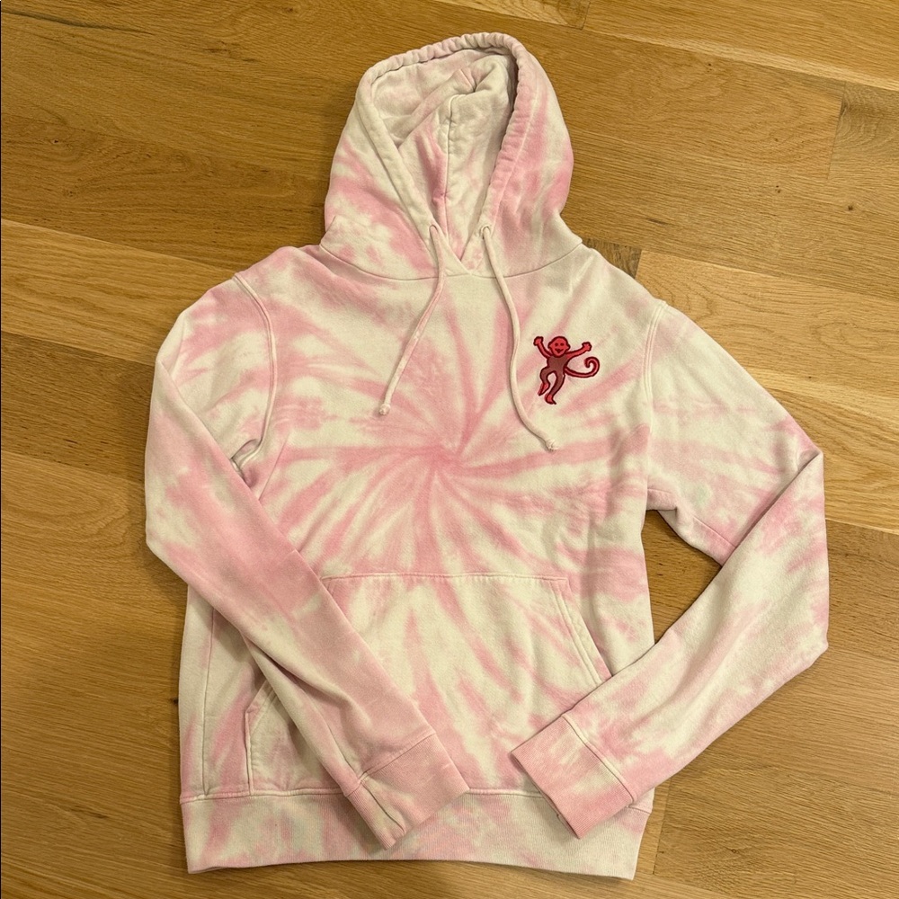 Roller Rabbit Pink Tie-Dye Women's Hoodie